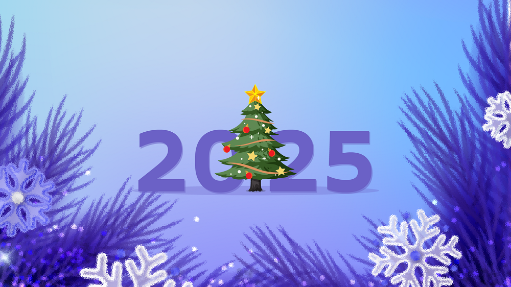 С наступающим Новым 2025 годом.